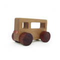 FQ marque artisanat enfants en bas âge mini bus enfants voiture en bois modèle